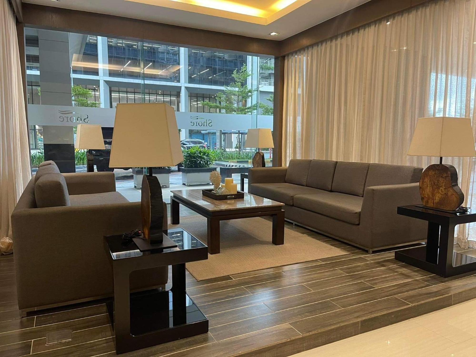 Shore 1 & 3 Residences Moa 1Br With Balcony By Darpm مانيلا المظهر الخارجي الصورة