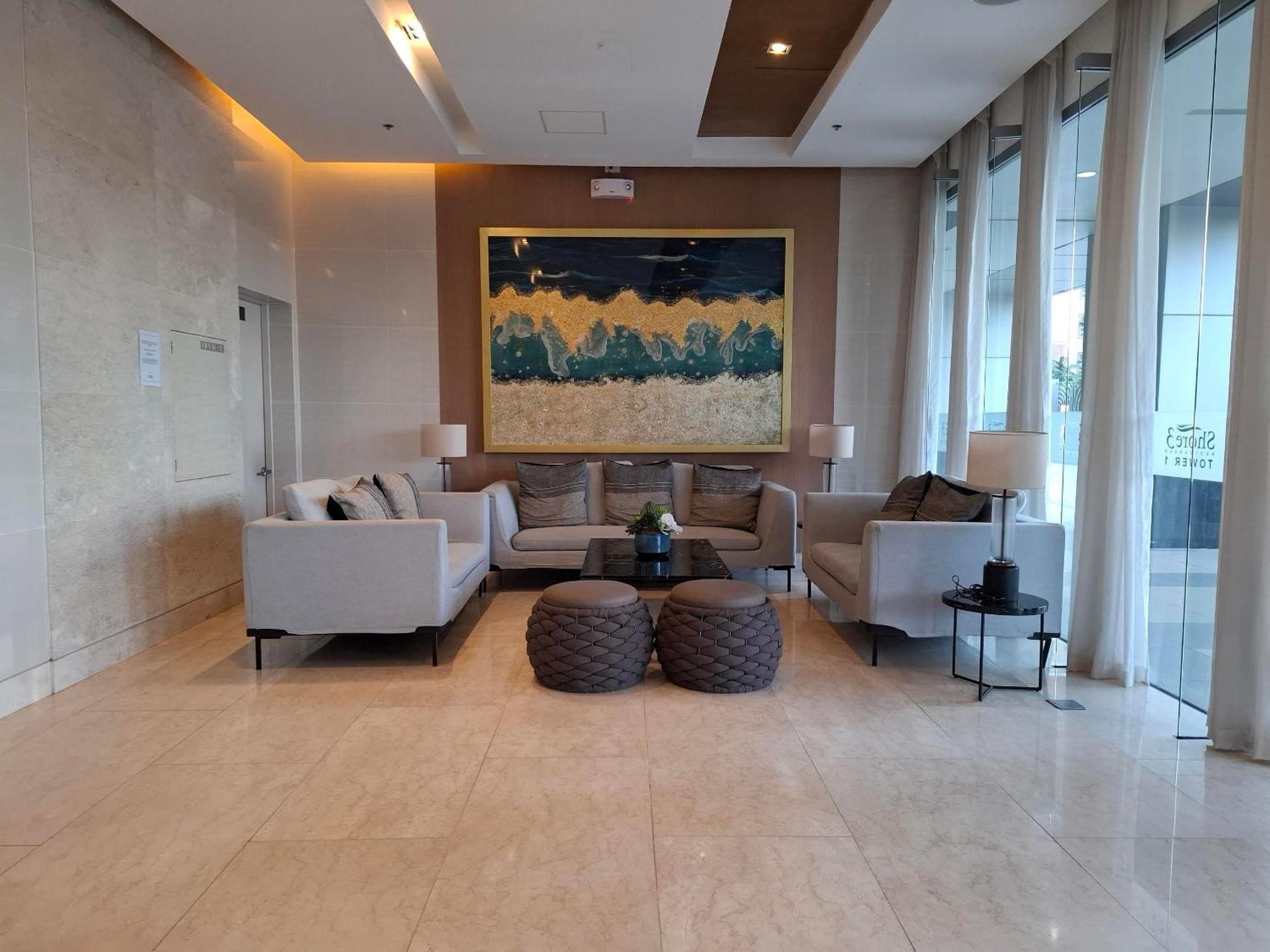 Shore 1 & 3 Residences Moa 1Br With Balcony By Darpm مانيلا المظهر الخارجي الصورة