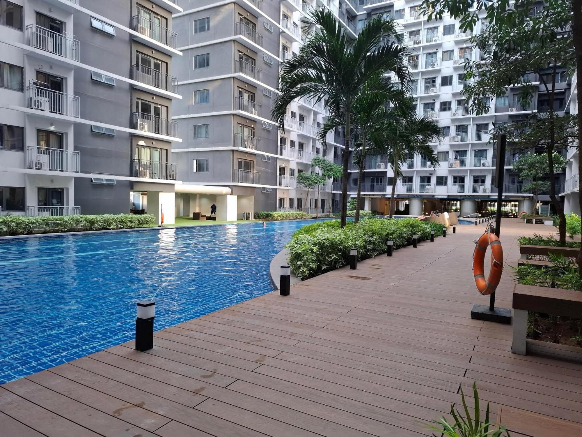 Shore 1 & 3 Residences Moa 1Br With Balcony By Darpm مانيلا المظهر الخارجي الصورة